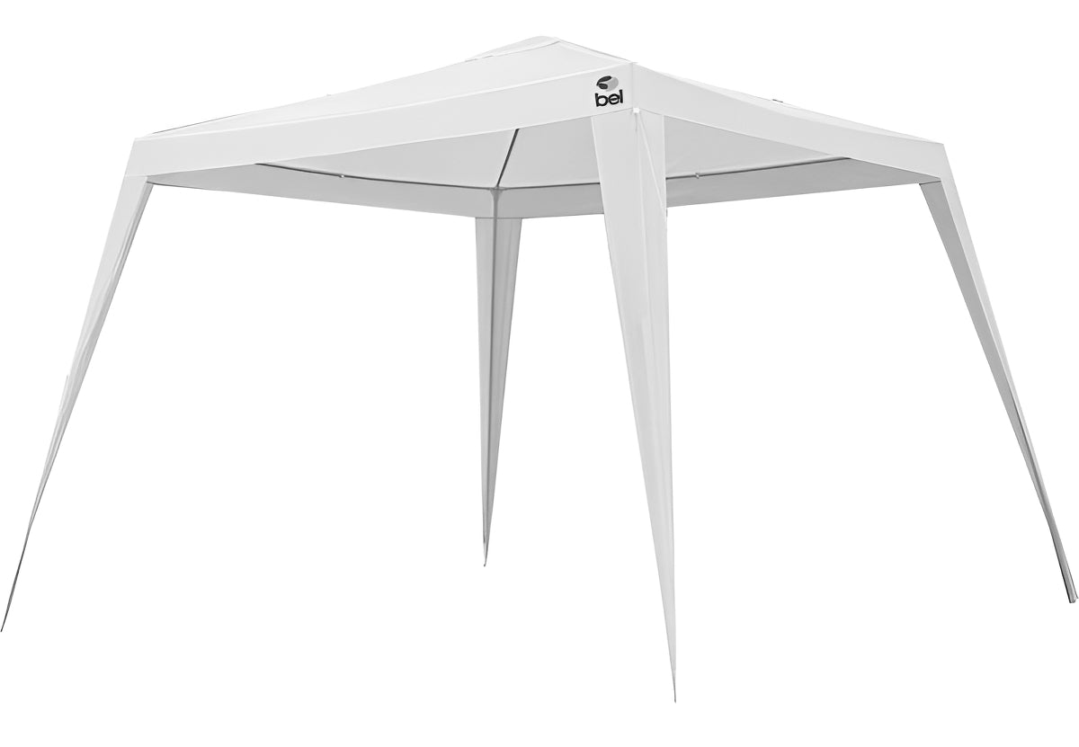 Tenda Gazebo Rafia 60FPS 3x3m Polietileno 301201 Bel Cor Branco Jardim Camping