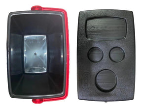 Kit Vermelho / Preto Caixa Térmica Cooler 34 L + 2 Cadeiras