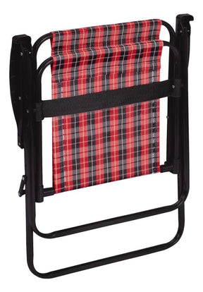 Kit Vermelho / Preto Caixa Térmica Cooler 34 L + 2 Cadeiras